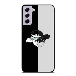 TOOTHLESS AND LIGHT FURY YIN YANG Samsung Galaxy S21 FE Case Cover