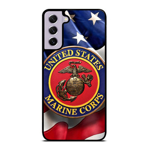 UNITED STATES US MARINE CORPS LOGO FLAG Samsung Galaxy S21 FE Case Cover