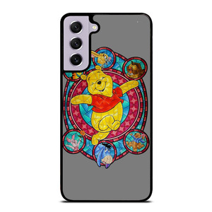 WINNIE THE POOH AND FRIENDS DISNEY MOZAIC ART Samsung Galaxy S21 FE Case Cover WINNIE THE POOH AND FRIENDS DISNEY MOZAIC ART Samsung Galaxy S21 FE Case Cover