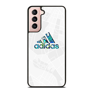 ADIDAS LOGO FLORAL SUMMER ICON Samsung Galaxy S21 Case Cover
