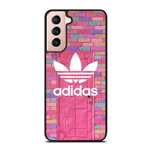 ADIDAS LOGO PINK WALL Samsung Galaxy S21 Case Cover