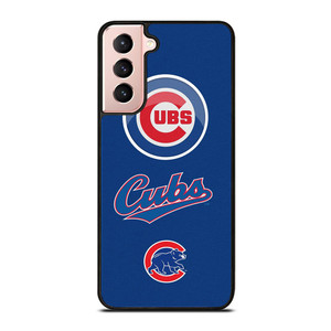 CHICAGO CUBS ICON BASEBALL TEAM LOGO Samsung Galaxy S21 Case Cover