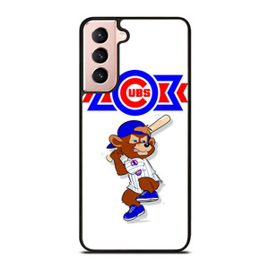 CHICAGO CUBS LOGO BASEBALL TEAM MASCOT Samsung Galaxy S21 Case Cover