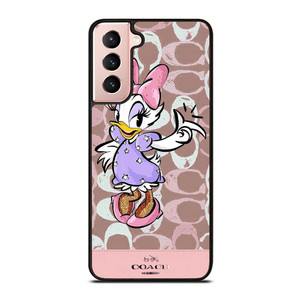 COACH NEW YORK DAISY DUCK DISNEY Samsung Galaxy S21 Case Cover