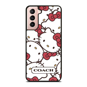 COACH NEW YORK HELLO KITTY FACE COLLAGE Samsung Galaxy S21 Case Cover