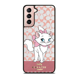 COACH NEW YORK LOGO ARISTOCAT MARIE DISNEY Samsung Galaxy S21 Case Cover
