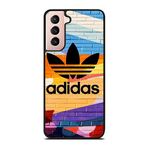 COLORFUL ICON ADIDAS LOGO Samsung Galaxy S21 Case Cover COLORFUL ICON ADIDAS LOGO Samsung Galaxy S21 Case Cover
