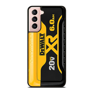 DEWALT TOOL LOGO LITHIUM BATTERY Samsung Galaxy S21 Case Cover