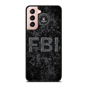 FBI LOGO CAMO Samsung Galaxy S21 Case Cover