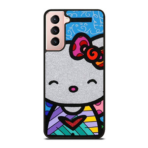 HELLO KITTY ROMERO BRITTO ART Samsung Galaxy S21 Case Cover