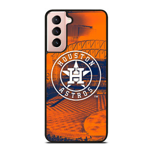HOUSTON ASTROS ICON MLB BASEBALL TEAM LOGO Samsung Galaxy S21 Case Cover