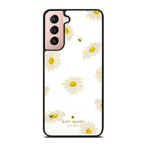 KATE SPADE NEW YORK LOGO SUN FLOWERS ICON Samsung Galaxy S21 Case Cover