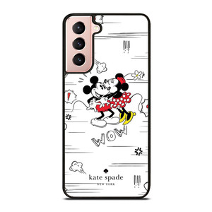 KATE SPADE NEW YORK LOGO X MICKEY MINNIE MOUSE DISNEY Samsung Galaxy S21 Case Cover