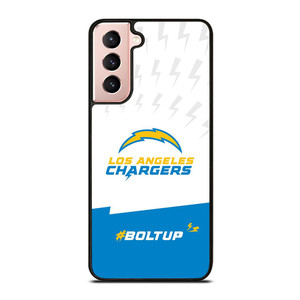 LOS ANGELES CHARGERS FOOTBALL LOGO BOLT UP Samsung Galaxy S21 Case Cover