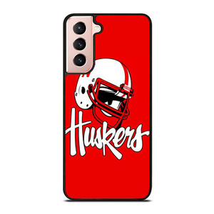 NEBRASKA HUSKERS LOGO UNIVERSITY FOOTBALL ICON Samsung Galaxy S21 Case Cover