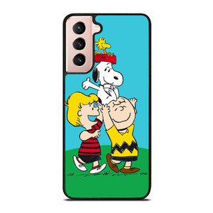 SNOOPY THE PEANUTS AND GANK Samsung Galaxy S21 Case Cover