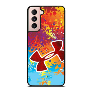 UNDER ARMOUR LOGO COLORFUL PAINT Samsung Galaxy S21 Case Cover