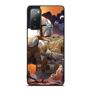 BABY YODA AND MANDALORIAN STAR WARS Samsung Galaxy S20 FE Case Cover