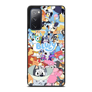 BLUEY CARTOON CHARACTERS COLLAGE Samsung Galaxy S20 FE Case Cover