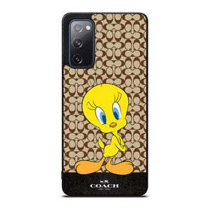 COACH NEW YORK LOGO TWEETY BIRD Samsung Galaxy S20 FE Case Cover