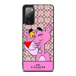 COACH NEW YORK LOGO X PINK PANTHER Samsung Galaxy S20 FE Case Cover COACH NEW YORK LOGO X PINK PANTHER Samsung Galaxy S20 FE Case Cover