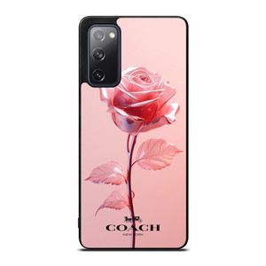 COACH NEW YORK PINK ROSE Samsung Galaxy S20 FE Case Cover