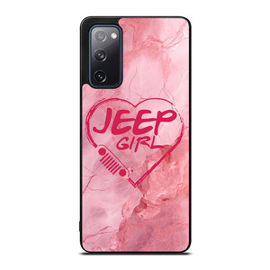 JEEP GIRL LOGO LOVE MARBLE Samsung Galaxy S20 FE Case Cover