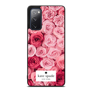 KATE SPADE NEW YORK ROSE PINK RED Samsung Galaxy S20 FE Case Cover