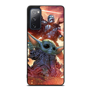 MANDALORIAN AND BABY YODA STAR WARS Samsung Galaxy S20 FE Case Cover MANDALORIAN AND BABY YODA STAR WARS Samsung Galaxy S20 FE Case Cover