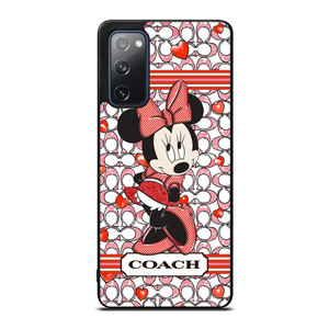 MINNIE MOUSE DISNEY COACH NEW YORK LOGO Samsung Galaxy S20 FE Case Cover MINNIE MOUSE DISNEY COACH NEW YORK LOGO Samsung Galaxy S20 FE Case Cover