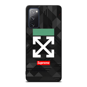 OFF WHITE LOGO SUPREME ICON Samsung Galaxy S20 FE Case Cover