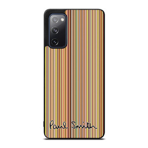 PAUL SMITH LOGO SIGNATURE PATTERN Samsung Galaxy S20 FE Case Cover