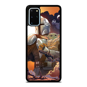 BABY YODA AND MANDALORIAN STAR WARS Samsung Galaxy S20 Plus Case Cover BABY YODA AND MANDALORIAN STAR WARS Samsung Galaxy S20 Plus Case Cover