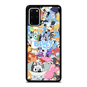 BLUEY CARTOON CHARACTERS COLLAGE Samsung Galaxy S20 Plus Case Cover