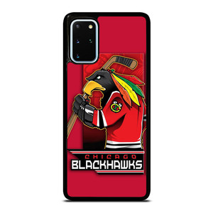 CHICAGO BLACKHAWKS HOCKEY TEAM LOGO MASCOT Samsung Galaxy S20 Plus Case Cover