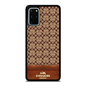 COACH NEW YORK LOGO BROWN LEATHER Samsung Galaxy S20 Plus Case Cover COACH NEW YORK LOGO BROWN LEATHER Samsung Galaxy S20 Plus Case Cover