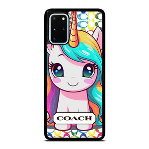 COACH NEW YORK LOGO PRETTY UNICORN Samsung Galaxy S20 Plus Case Cover