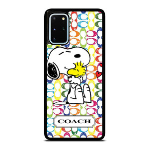 COACH NEW YORK LOGO SNOOPY THE PEANUTS Samsung Galaxy S20 Plus Case Cover