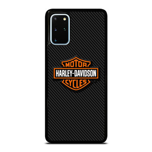 HARLEY DAVIDSON MOTORCYCLES LOGO CARBON Samsung Galaxy S20 Plus Case Cover