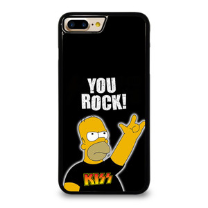 KISS ROCK HOMER SIMPSONS iPhone 7 / 8 Plus Case Cover KISS ROCK HOMER SIMPSONS iPhone 7 / 8 Plus Case Cover