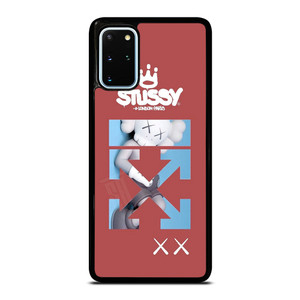 OFF WHITE STUSSY KAWS LOGO Samsung Galaxy S20 Plus Case Cover