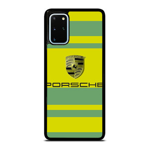 PORSCHE CAR LOGO YELLOW GREEN ICON Samsung Galaxy S20 Plus Case Cover PORSCHE CAR LOGO YELLOW GREEN ICON Samsung Galaxy S20 Plus Case Cover