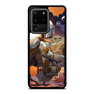 BABY YODA AND MANDALORIAN STAR WARS Samsung Galaxy S20 Ultra Case Cover BABY YODA AND MANDALORIAN STAR WARS Samsung Galaxy S20 Ultra Case Cover