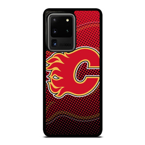 CALGARY FLAMES LOGO HOCKEY TEAM ICON Samsung Galaxy S20 Ultra Case Cover