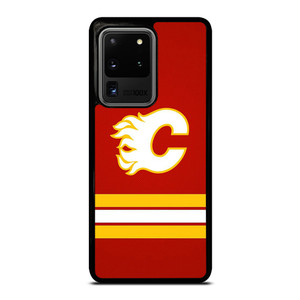 CALGARY FLAMES LOGO NHL HOCKEY TEAM ICON Samsung Galaxy S20 Ultra Case Cover
