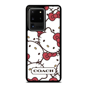 COACH NEW YORK HELLO KITTY FACE COLLAGE Samsung Galaxy S20 Ultra Case Cover