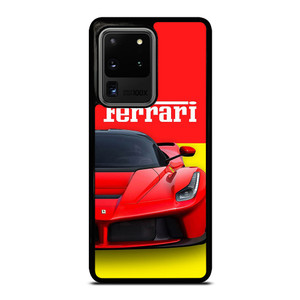 FERRARI LOGO RED CAR Samsung Galaxy S20 Ultra Case Cover FERRARI LOGO RED CAR Samsung Galaxy S20 Ultra Case Cover