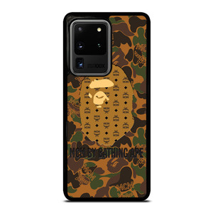 MCM MICHAEL CROMER MUNICH BATHING APE CAMO Samsung Galaxy S20 Ultra Case Cover