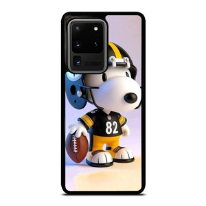 SNOOPY PITTSBURGH STEELERS FOOTBALL Samsung Galaxy S20 Ultra Case Cover