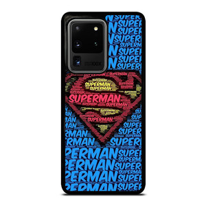 SUPERMAN TYPOGRAPHY LOGO Samsung Galaxy S20 Ultra Case Cover